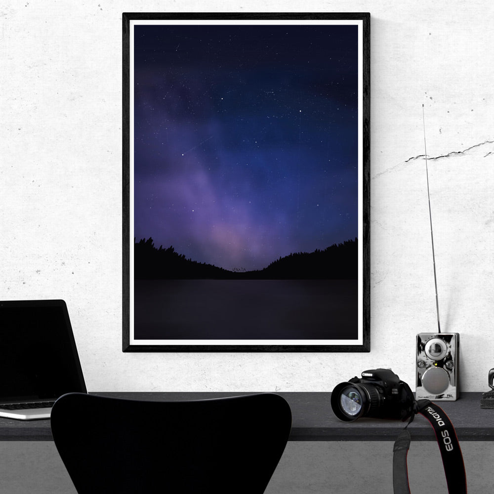 Endless Galaxies Print