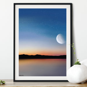 Dreaming In Moonlight Print