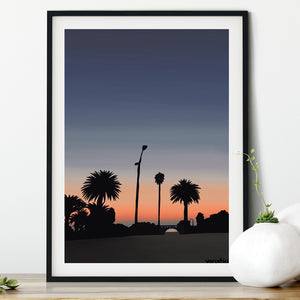 St Kilda, Melbourne, Australia Print